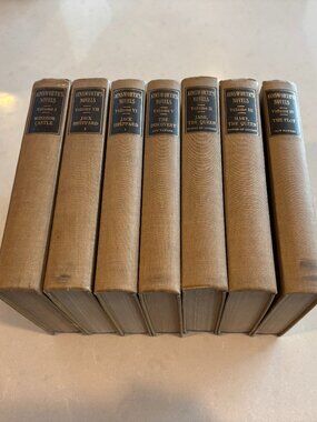 Set of Answorth's Novels Volumes 1-7/ Published in 1909